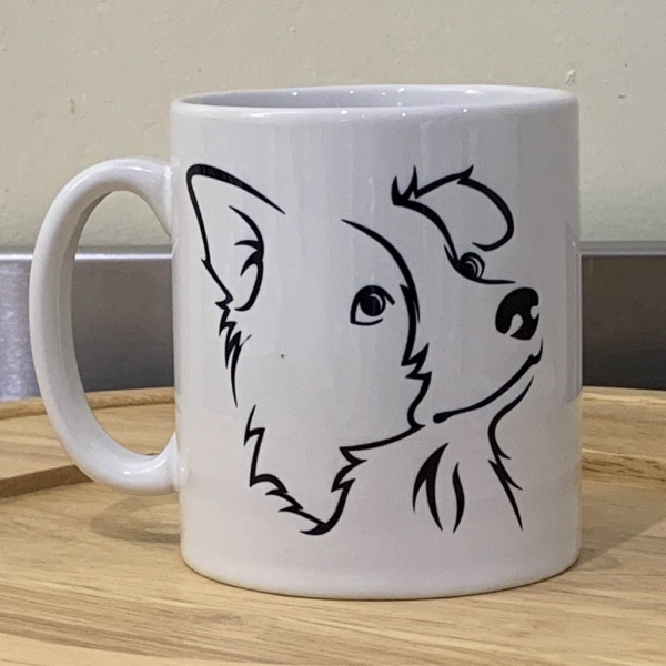 Border Collie Dog Mug